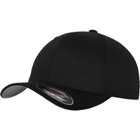 Urban Classics Flexfit Wooly Combed pet zwart L/XL
