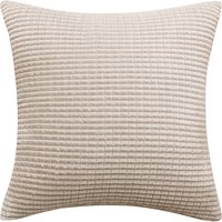 Deconovo Velvet cushion cover beige color 45*45cm 1pc