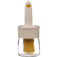 BJ Oil Brush with Bottle, Glass Baking and Barbecue Oil Brush