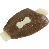Blinkit Chicken Wing Chew Toy for Dogs, Cowhide and Nylon Durable Bone Toy for Long-Lasting Chewing (15×8×3cm)