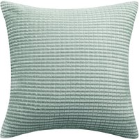 Deconovo binnenkussenhoes van fluweel lichtgroen 50 x 50 cm 1 stuk