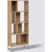 5five Boekenplank Tasso - Beige, 63 x 29,8 x 159 cm