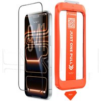 TORRAS Install Master screenprotector iPhone 17 Pro Max - Transparant