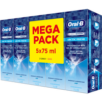Oral-B 3D white arctic fresh tandpasta - 5x75 ml