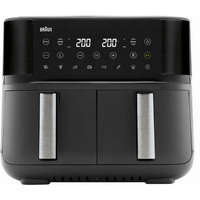 BRAUN TwinCook 3 TD3030 heteluchtfriteuse zwart