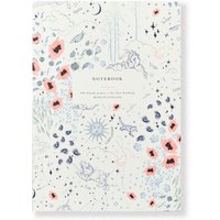 Katie Leamon A5 Notebook 300 Blank Pages 100GSM L&L Zodiac Ivory