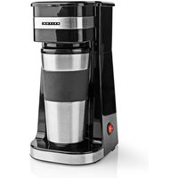 Butler Single-Serve Koffiezetapparaat | 0,4 l | 750 W | Geïsoleerde reisbeker | Automatische uitschakeling | Zwart