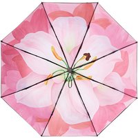 Beneunder BM398, Three-Fold Enhanced Black Coating Protection Umbrella Outdoor Windproof Waterproof, Pink Flower, Couple Gift Perfect Gift