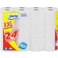 perla toiletpapier, 24 rollen, 3-laags