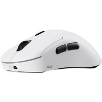 RAPOO VT3 MAX Wireless Gaming Mouse, True 8K Wireless Polling Rate, 53g Lightweight, Up to 750 Hr Battery, Nordic nRF54L15 MCU, 120-Million Optical Switch, 10 Programmable Buttons, Macro Enabled - White