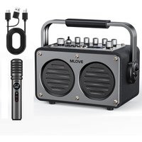 MLOVE Rangers S1 Karaoke Machine for Adults with Wireless Microphone, Bluetooth 5.4 200W Portable PA Speaker,REC, EQ Sound Effects, Instrument Input - Ideal for Home,Outdoor Parties Friends and Families Gifts