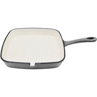 BLACKMOOR Cast Iron 23.5cm Griddle Pan - Grey