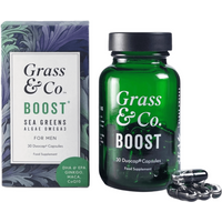 Grass & Co. BOOST Sea Greens Omega-3 Men's Duocap Men's Health Support Capsules - 30 Capsules