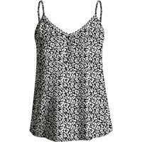 IZURIA round-neck white leopard-print camisole XL