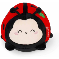 Legami Soft Plush Collection - Mini Ladybug Stuffed Animal Toy, 12cm Height, 1 Pack