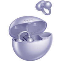 Sanag S6SUltra Earbud Wireless Open Ear Clip Earphones HiFi Stereo bluetooth Headset Intelligent AI S-S6SUltra-CL-Headphones-Purple