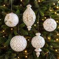 Huacan Set of 5 Christmas tree decorations