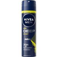 NIVEA MEN Deep Sport Anti-Transpirant Deodorant Spray- Sterke antizweetwerking - 150 ml