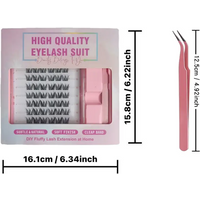 MeoMagic Accessoires voor wimperextensions 10 rijen 20 12 (Inclusief pincet)