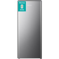 Hisense 126cm Fridge with Ice Box - 165L Capacity, Silver, E-Rated, RR220D4BDE