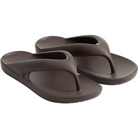 PUXI Star Sleep Flip Flops Oak Brown Size 42-43 Unisex Minimalist Fashion