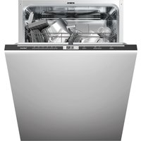 Comfee' KWH-BD1413I-B Built-in Fully Integrated Dishwasher, 14 Place Settings, Auto Door Open Drying, 44 dB Low Noise, Auto Sensing Wash, Rapid Wash, Adjustable Upper Basket, Black
