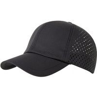 TOP-EX Unstructured Running Breathable Mesh Quick Dry Cooling Sweatband Baseball Caps M/L Black