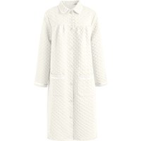IZURIA lapel white long sleeved robe XL