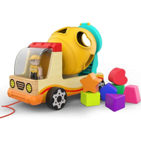 Topbright houten vormen auto-speelgoed voor kinderen van 1–2 jaar, cadeau, nieuwe jaarsverzorging, top cadeauopties