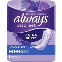 Always Discreet incontinentieverband Long Plus 8 stuks
