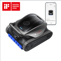 MOVA Diver A10 Cordless Robotic Pool Vacuum Cleaner, 6,000GPH Suction, 240min Runtime, Wall Climbing & Double-Pass Waterline Scrubbing, AI-Powered Edge Cleaning & Path Planning, Auto Parking, 8 Modes