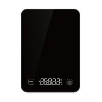 Unique Bluetooth-keukenweegschaal, 10 kg capaciteit, 1 g precisie, ondersteuning voor meerdere eenheden, gehard glas, app-integratie