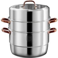COOKER KING Stoompan 3-Laags - 304 roestvrij staal - 26 cm