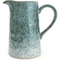 Candlelight Decorative Jug Glazed Blue