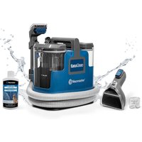 Vacmaster SCB0501 Compacte Vlekkenreiniger voor Tapijt en Bekleding, 500 W, Dubbele Tanks 1,6 L/0,95 L, Slang van 1,8 m, voor Banken, Trappen en Autostoelen, Blauw