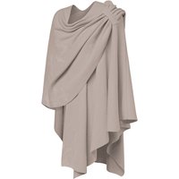 PULI Womens Shawl 18015 oatmealF