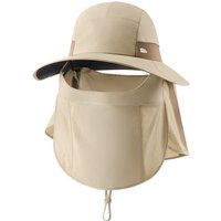 Beneunder BM727, Summer Men's Full Protection Outdoor Sports Breathable Comfortable Hat Brown, Couple Gift Perfect Gift