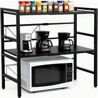 SRD Countertop Microwave Stand 3 Tier