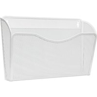 Senhoglb 1 Pocket Landscape A4 Mesh Wall File Holder,White, New Year Sale , Top gift picks