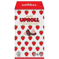 MEIJI Chocoladerol met Melk en Aardbei, 10 stuks