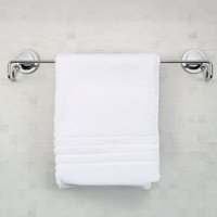 Croydex Stick 'n' Lock Towel Rail - Chrome