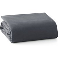 Beddengoed 135 x 200 cm, 4-delig, antraciet, zacht, Oeko-Tex, 90% polyester, microvezel, beddengoedset, 2 dekbedovertrekken 135 x 200 cm met rits en 2 kussenslopen 80 x 80 cm, 90% polyester