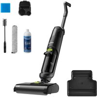 Eureka Wet and Dry Vacuum Cleaner, Hard Floor, Self Cleaning, LED display and voice prompts, Black - NEW400