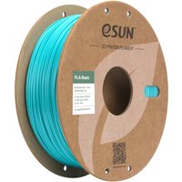 eSUN PLA-Basic 3D-printfilament 1,75 mm - Aqua 1 kg, Hoge snelheid & hoge kosteneffectiviteit geüpgraded PLA 3D-filament voor de meeste printers snelle levering