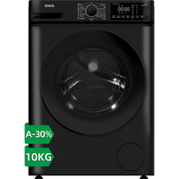 CHiQ JKW105883B 10 kg 1400 Spin Freestanding Washing Machine - Black, A Rated