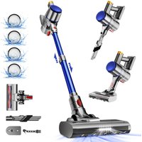 Daynee 45000 Pa draadloze steelstofzuiger, 50 min. / 1,6 L / HEPA x4, voor dierenharen, tapijten en harde vloeren, model N870