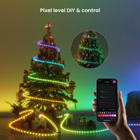 Yeelight Obsid RGBIC LED Light Strip – Smart Colour-Changing LED Strip for Room, TV, Desk & Gaming Ambience,1Pack,2M