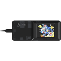 AJAZZ AKP01E Visualization Hub 8-in-1 Expansion Dock Desktop Assistant Office Visualization 4K HD Projection TF/SD Dual Card Slot USB-C Port Connection Suitable for Self Media Live Office Games Multiple Scenarios