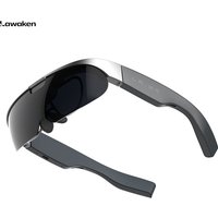 LAWAKEN LAWK ONE Sport AI+AR Smart Glasses, Built-in Camera for Ride Recording, AR HUD Display for Navigation, Hands-Free Wearable, Lightweight Sports Smart Glasses, Waterproof, Long battery, Prescription Lenses, UV Protection, 5.3 Bluetooth, Open-Ear Music & Calls, for ios android, Standard Size, for Cycling & Outdoor Sports