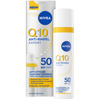 NIVEA Q10 Daily Fluid Dagcreme Gezicht - Anti-Rimpel Creme met SPF 50+ - Gezichtsverzorging - 40 ml